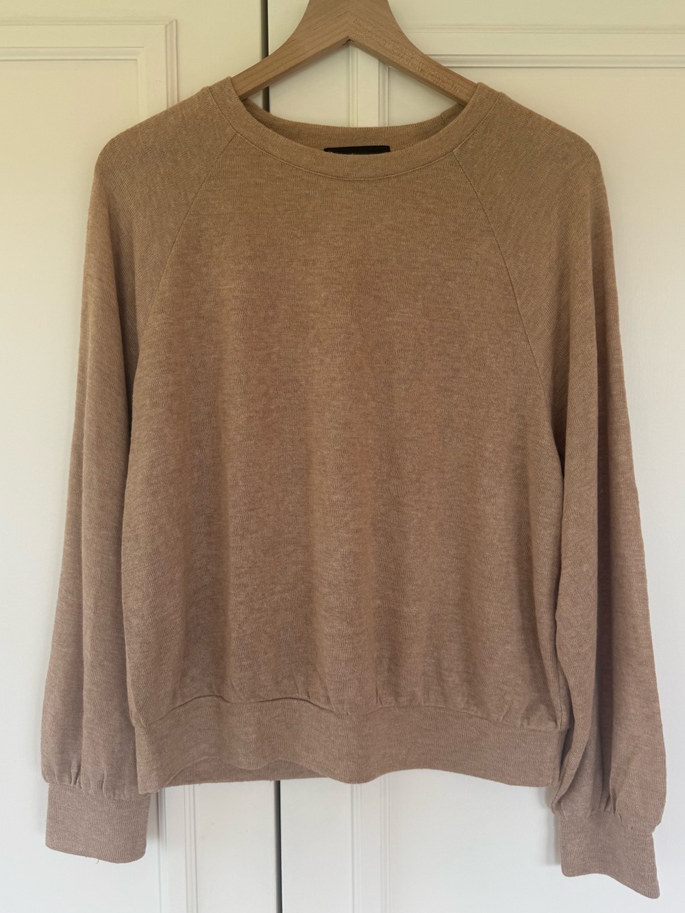 Sanctuary sweater in tan, size M